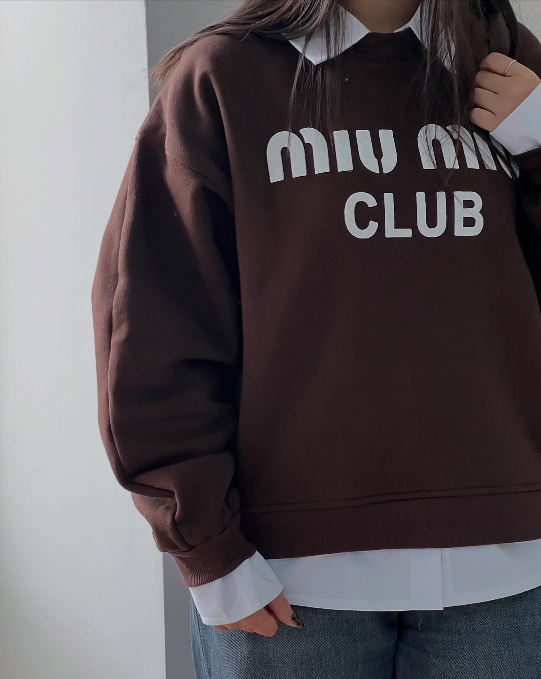 MIU MIU Club Sweatshirt