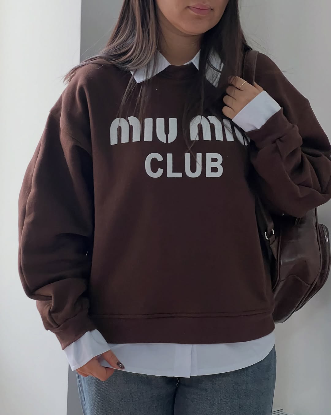 MIU MIU Club Sweatshirt